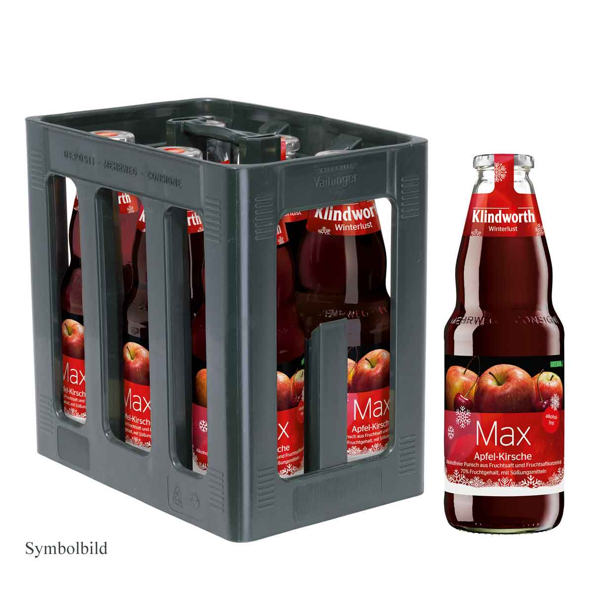 Klindworth MAX Alkoholfreier Punsch aus Fruchtsaft