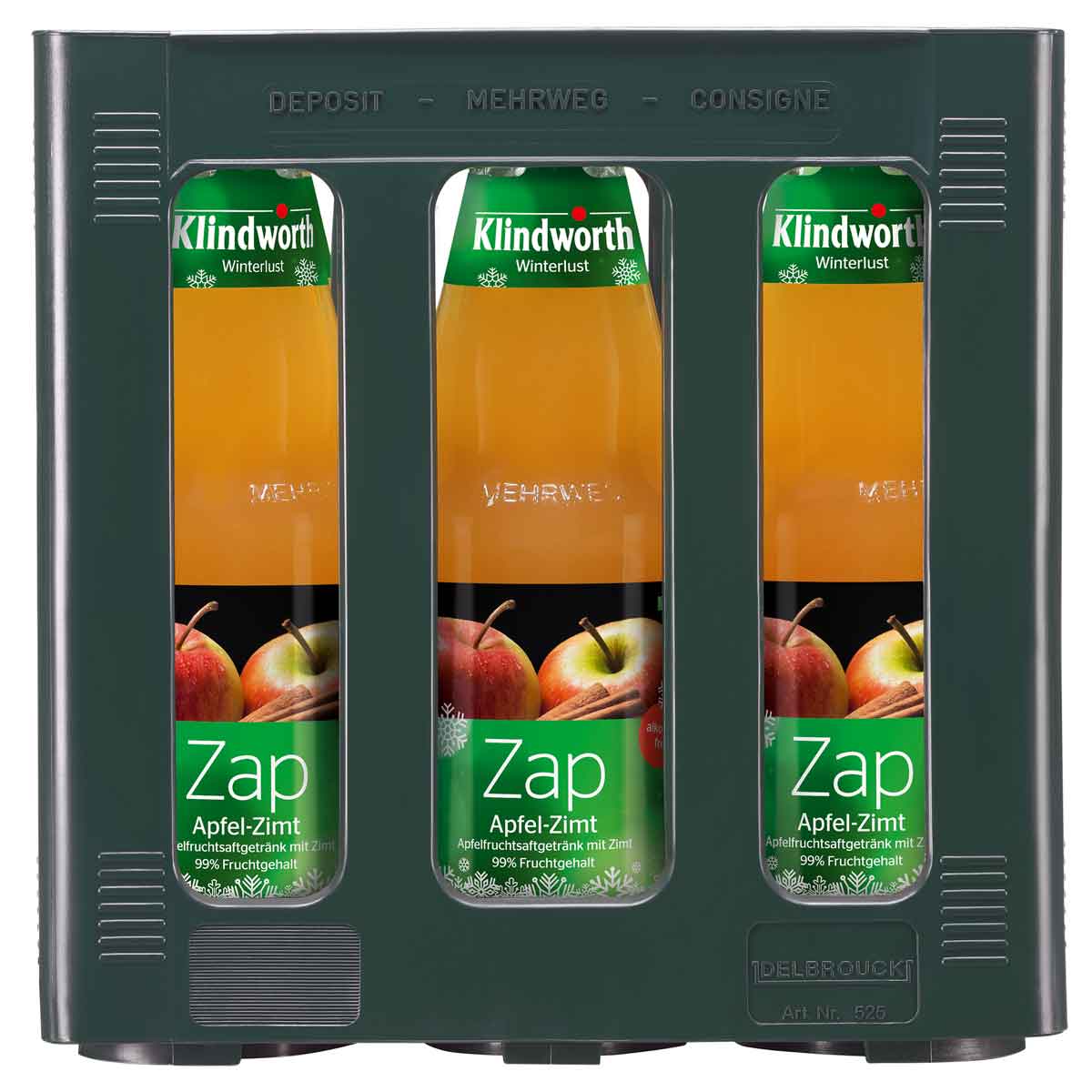 Klindworth ZAP Apfelfruchtsaftgetränk mit Zimt
