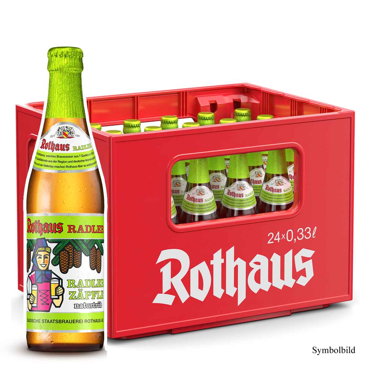 Rothaus Radlerzäpfle Naturtrüb