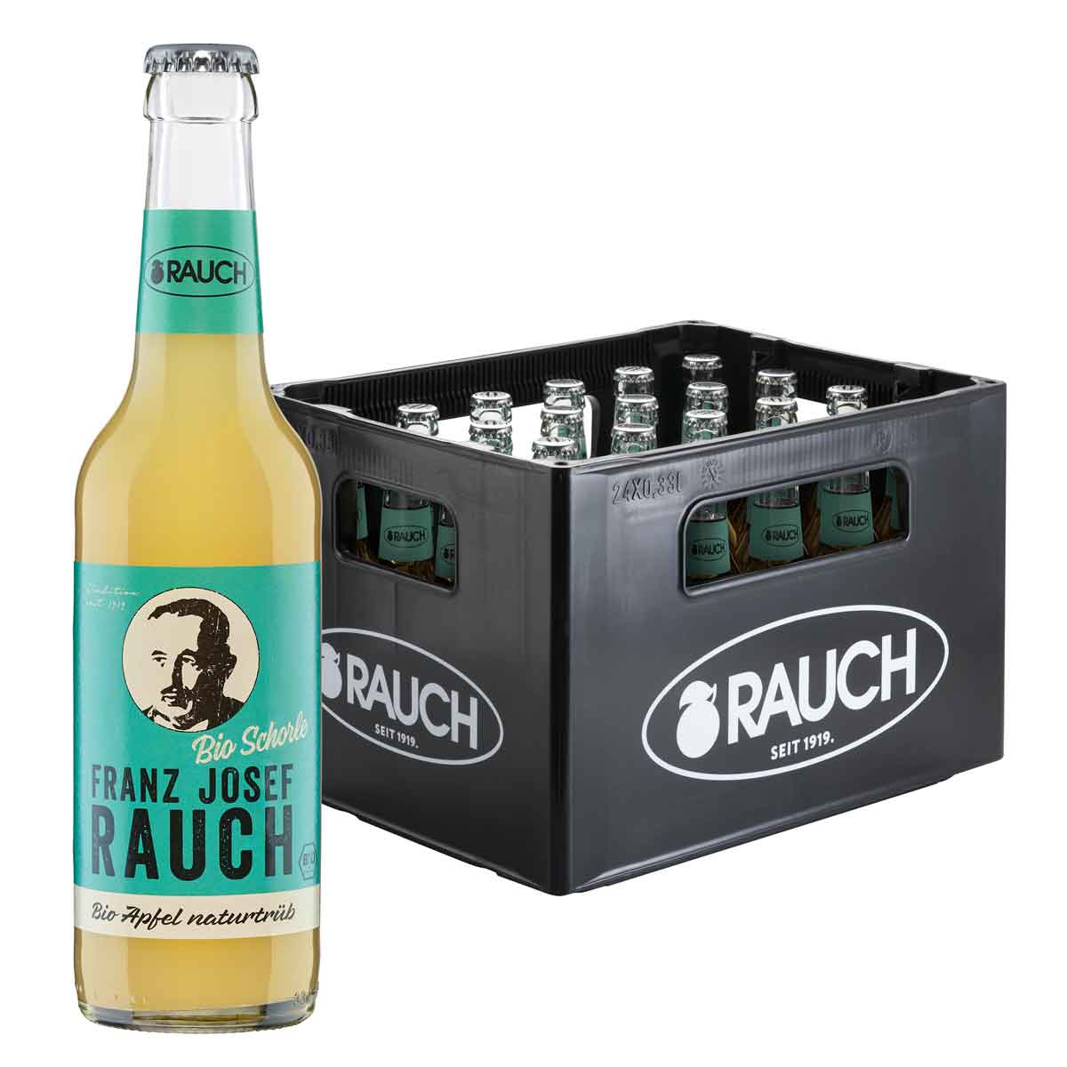 Rauch Bio Schorle Apfel naturtrüb