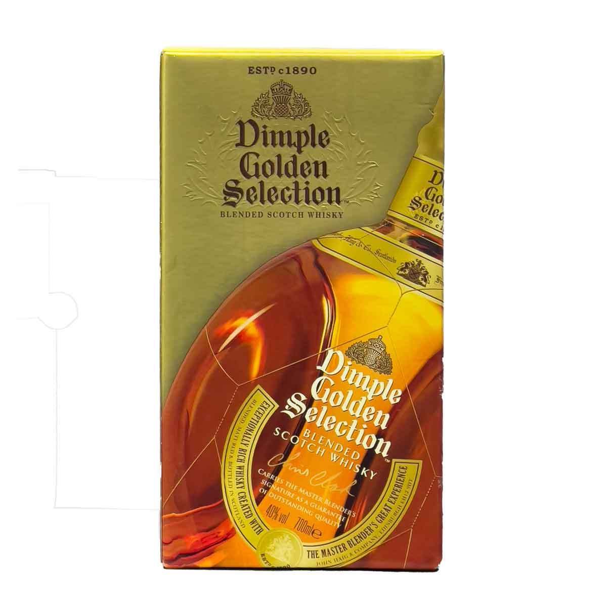 Dimple Golden Selection Blended Scotch Whisky 40%