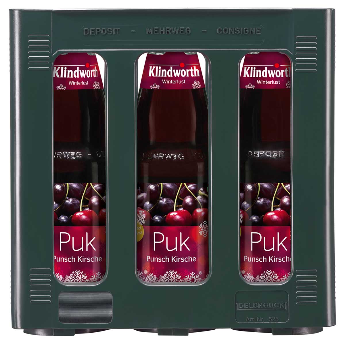 Klindworth Winterlust PUK alkoholhaltiger Punsch Kirsche