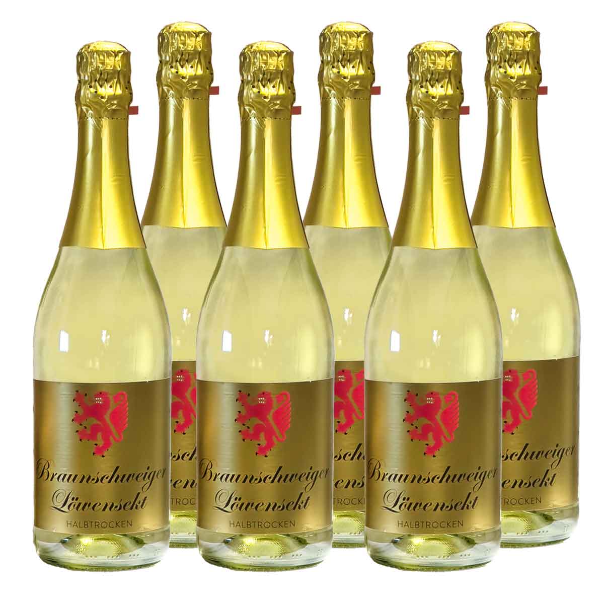 Braunschweiger Löwensekt HALBTROCKEN