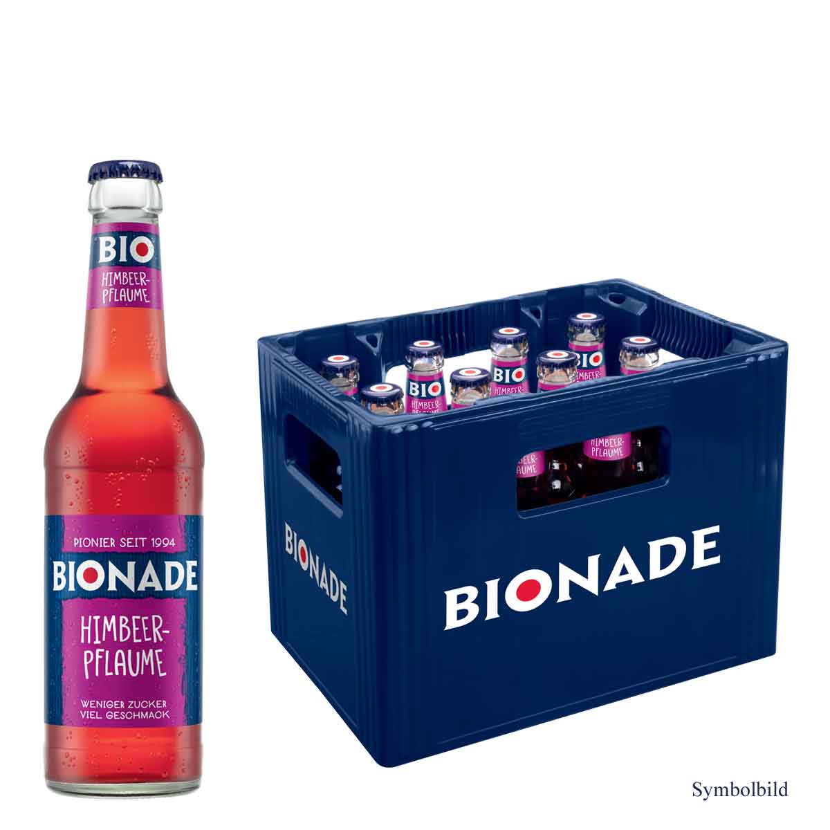 BIONADE Himbeer-Pflaume