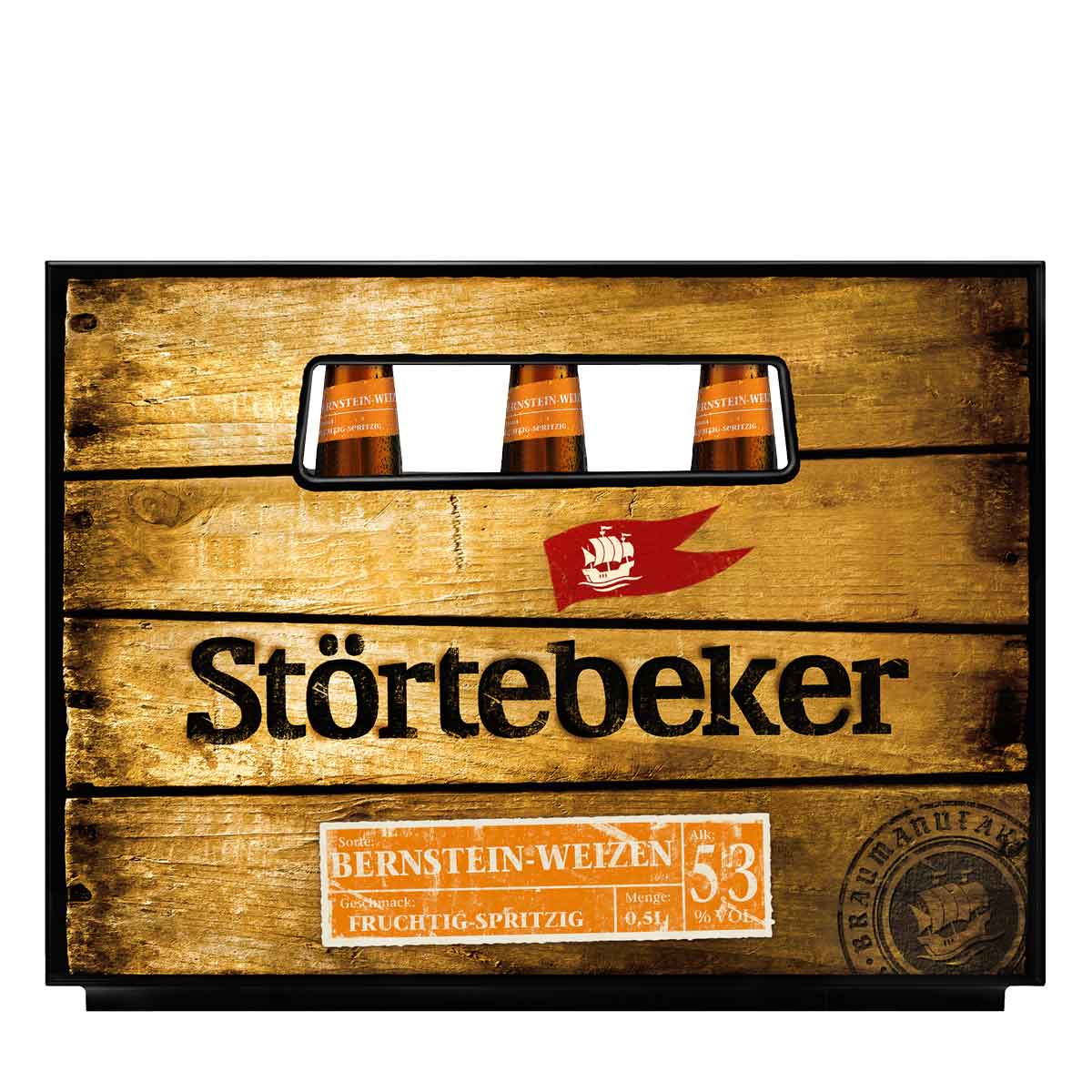 Störtebeker BIO Bernstein-Weizen