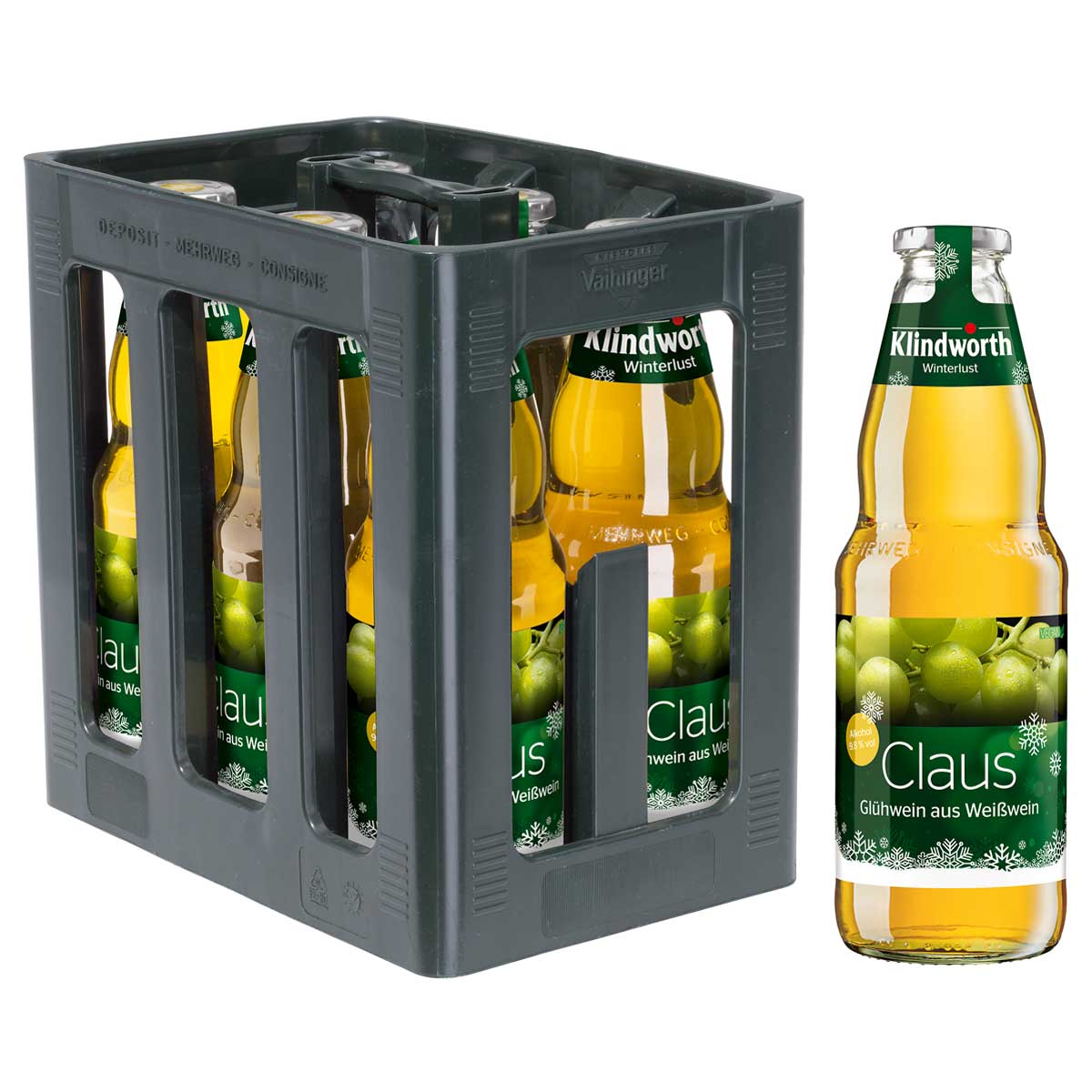 Klindworth Winterlust Claus Glühwein aus Weißwein