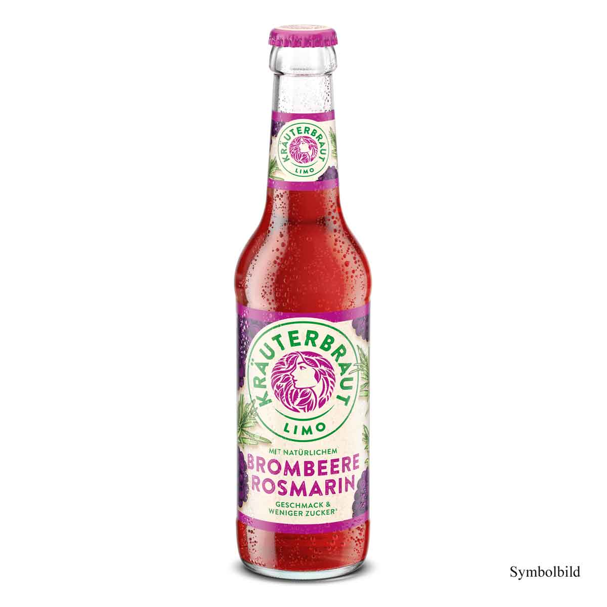 Kräuterbraut Limo Brombeere-Rosmarin