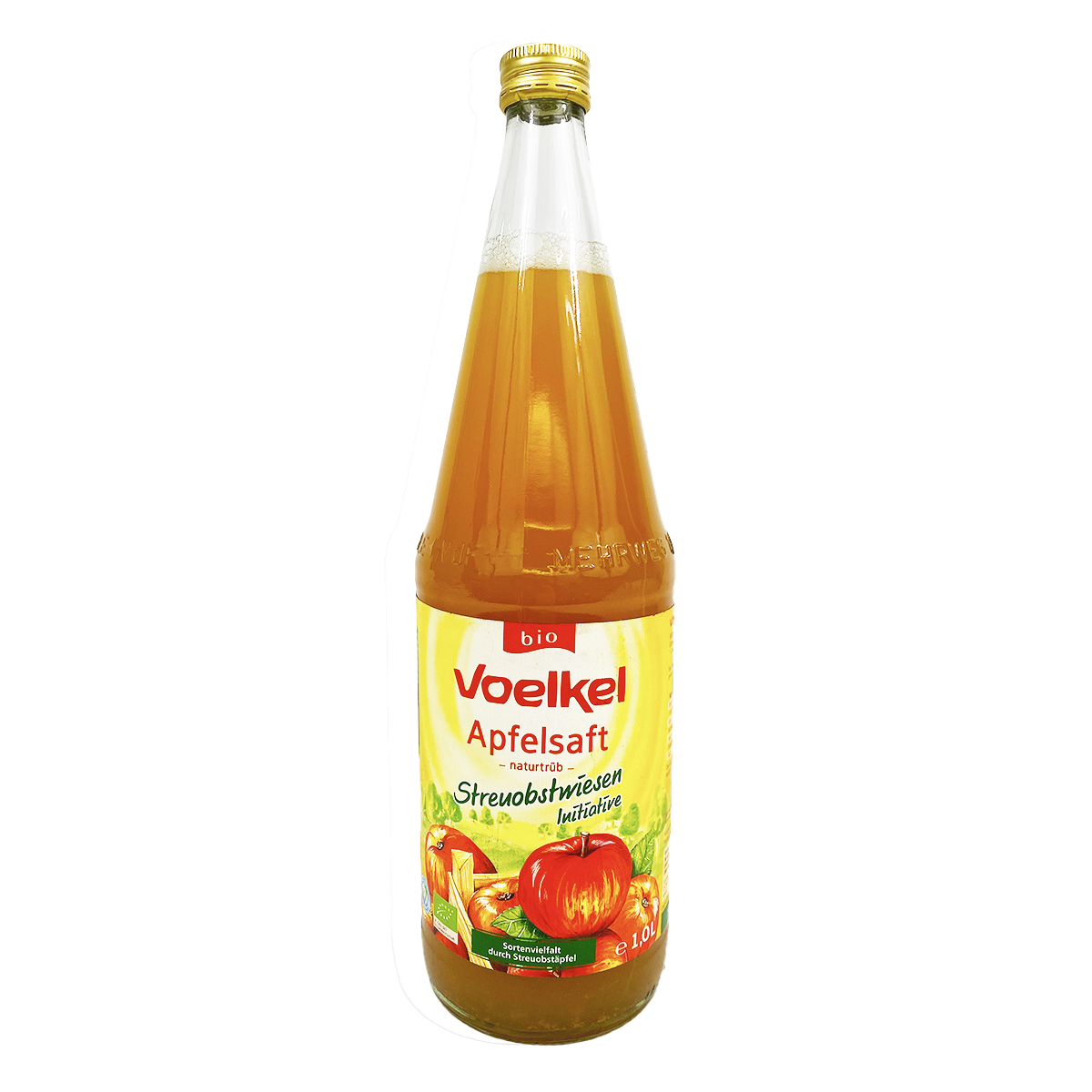 Voelkel Apfelsaft naturtrüb aus Bio-Streuobst