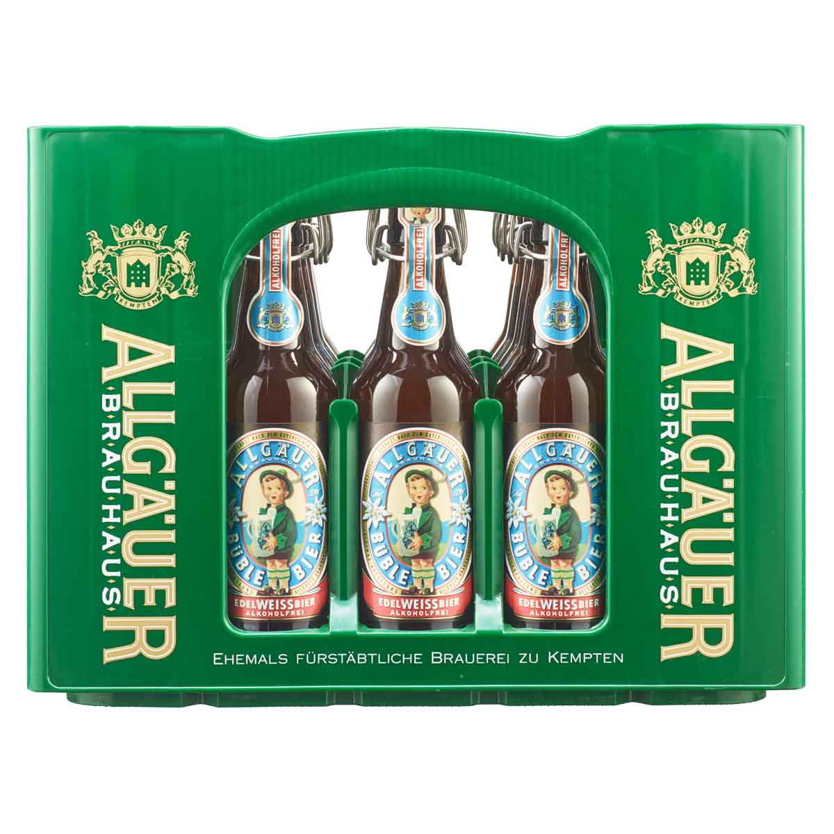 Allgäuer Büble Edelweissbier alkoholfrei