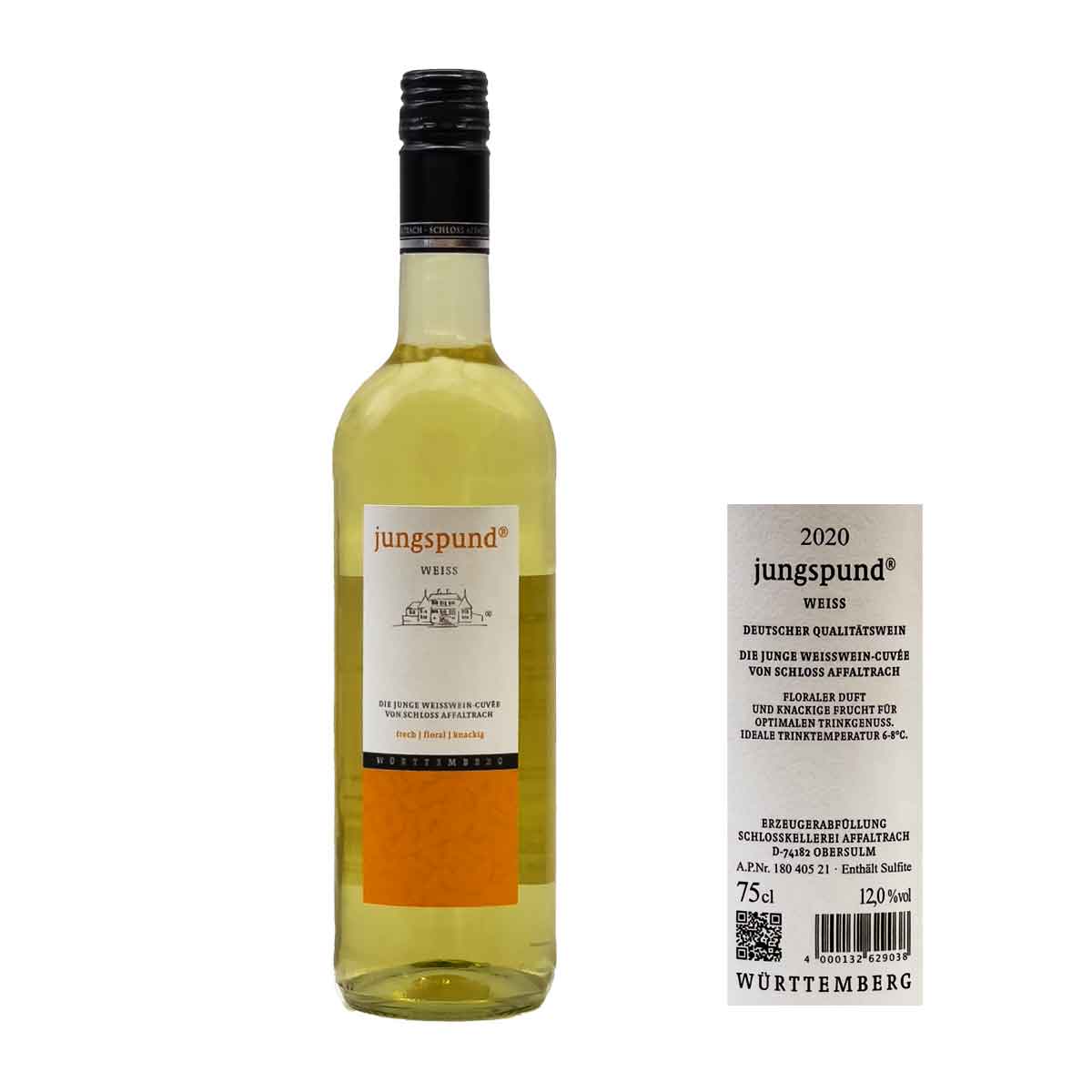 Schloss Affaltrach Jungspund weiss