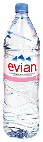 Evian (Natriumarm) (PET-Cycle)