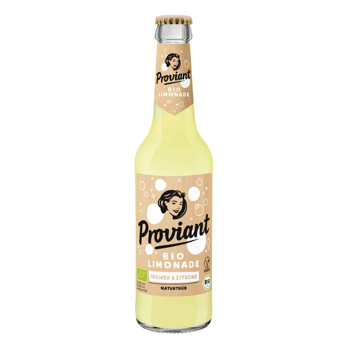 Proviant Limonade Ingwer & Zitrone Naturtrüb