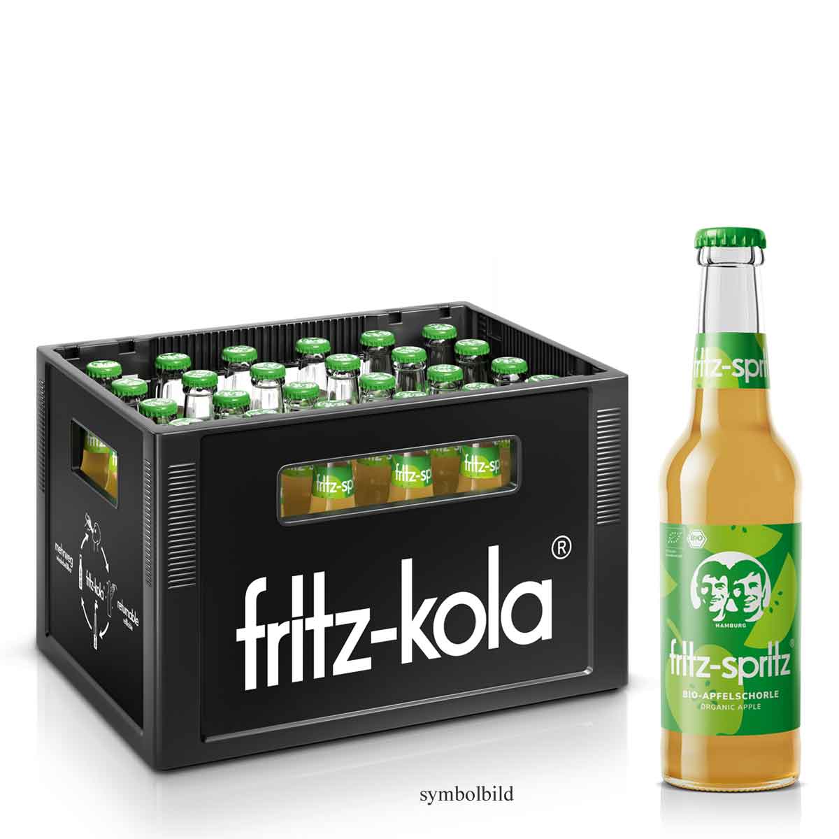 fritz-spritz® bio-apfelsaftschorle
