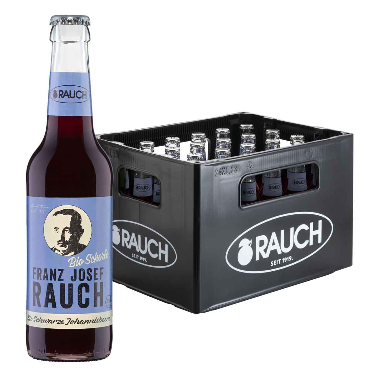 Rauch Bio Schorle Schwarze Johannisbeere