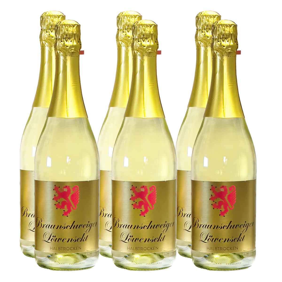 Braunschweiger Löwensekt HALBTROCKEN