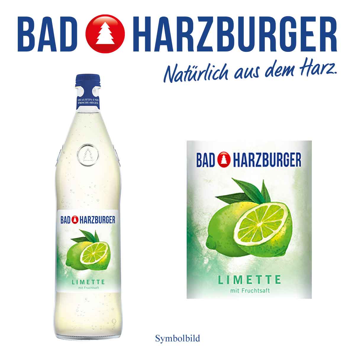 Bad Harzburger Limette mit Fruchtsaft