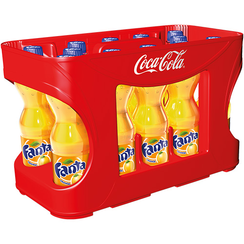 Fanta Mandarine ohne Zuckerzusatz