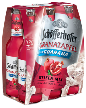 Schöfferhofer Granatapfel-Guarana Weizen-Mix