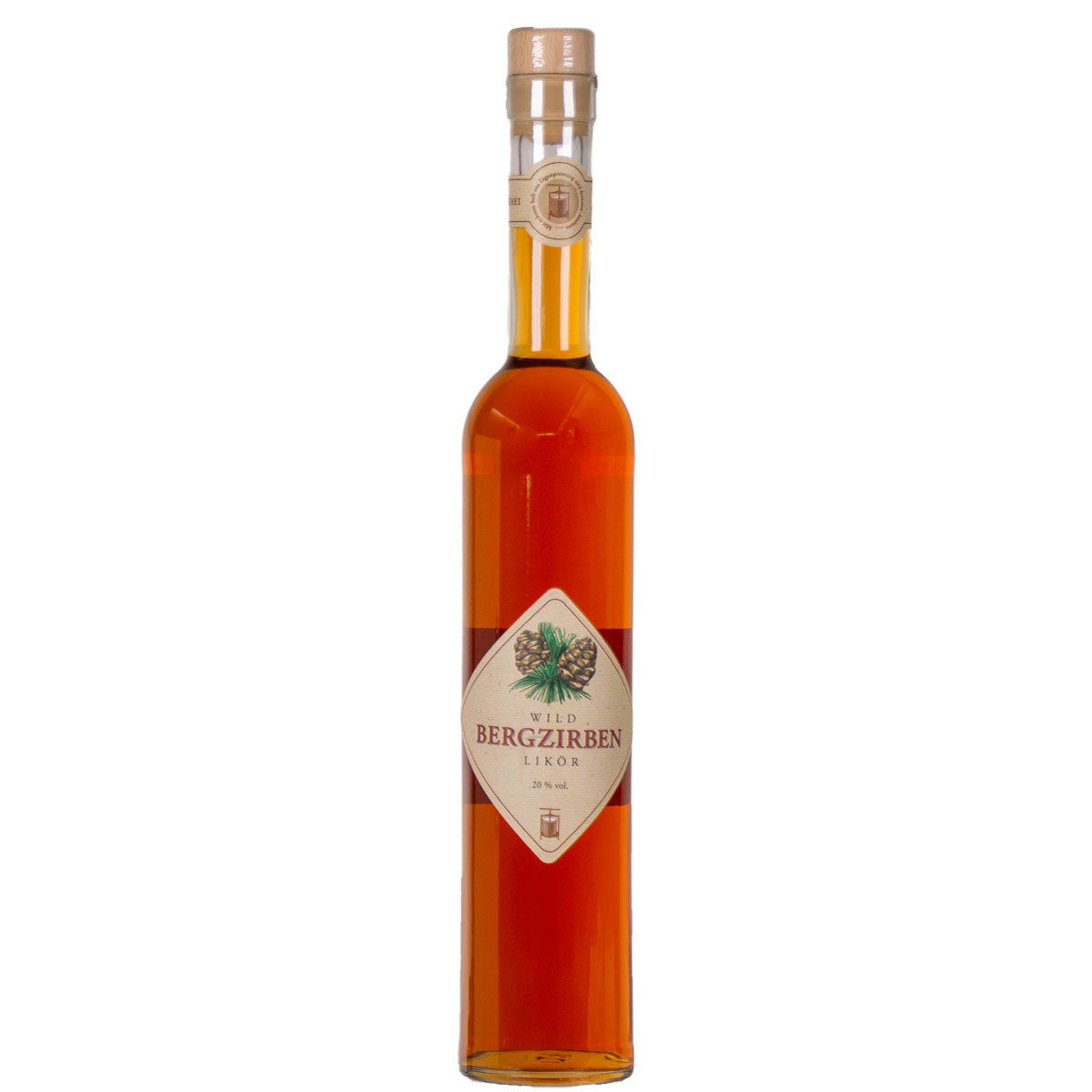 Prinz Wild Bergzirben Likör 20%