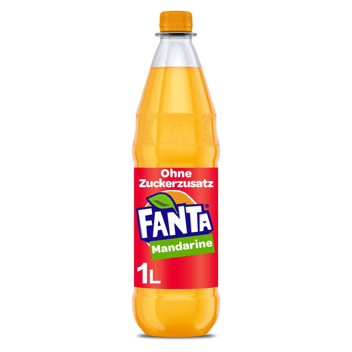 Fanta Mandarine ohne Zuckerzusatz