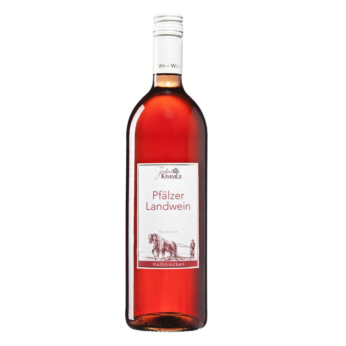 Julius Kimmle Pfälzer Landwein Rosé halbtrocken