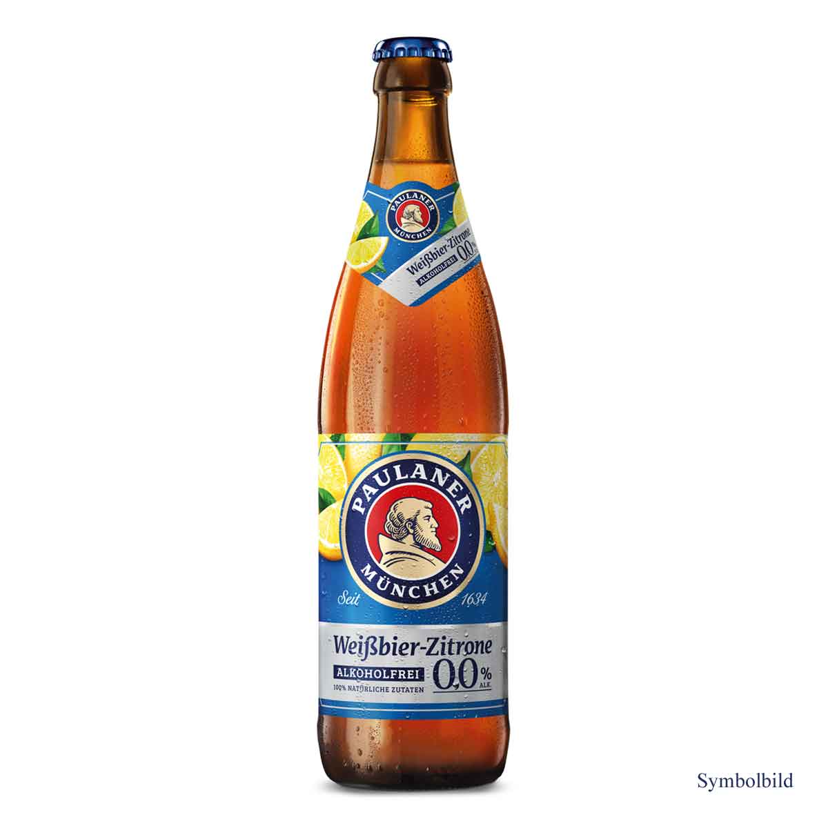 Paulaner Hefe Zitrone Alkoholfrei 0,0%