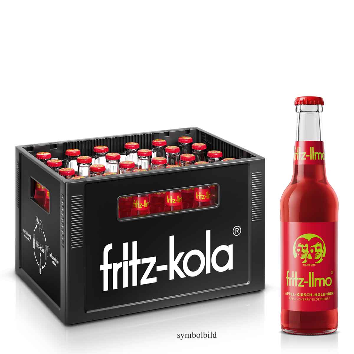 fritz-limo®  apfel-kirsch-holunder-limonade